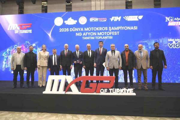 9. MXGP Dünya Motokros Şampiyonası ve NG Afyon MotoFest'in tanıtım toplantısı yapıldı