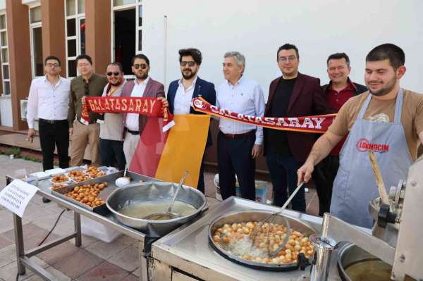 Aydın'da Galatasaraylı avukatlar, şampiyonluk lokması döktürdü