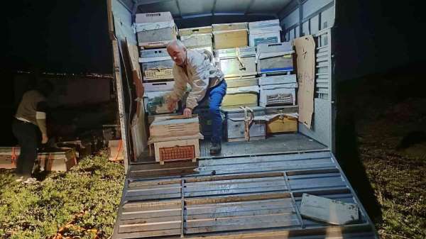 Karadeniz'in gezgin arıcıları yeni sezon için Doğu Anadolu'nun dağlarını mesken tuttu