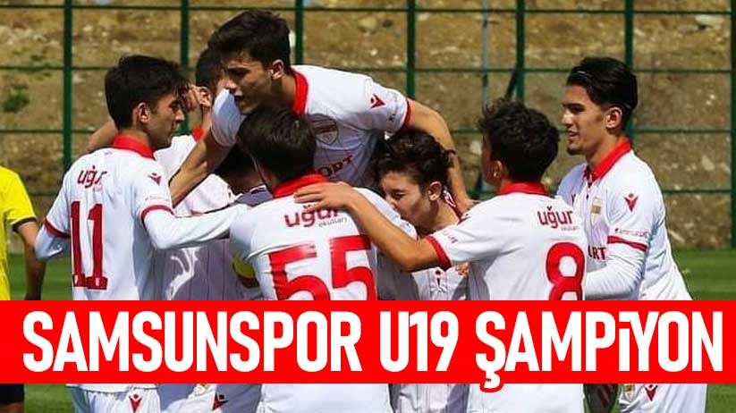 Samsunspor U19 Şampiyon
