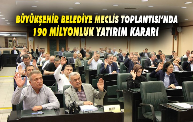 Samsun Büyükşehir Belediye Meclis Toplantısı