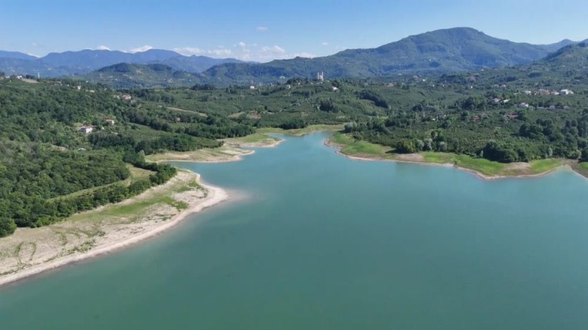 Samsun'un içme suyu ihtiyacını karşılayan barajda su seviyesi yüzde 38'e düştü