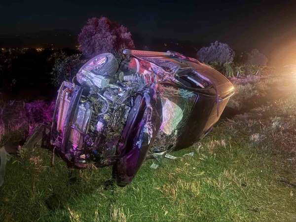 Alaşehir'de trafik kazası: 1 ölü, 4 yaralı