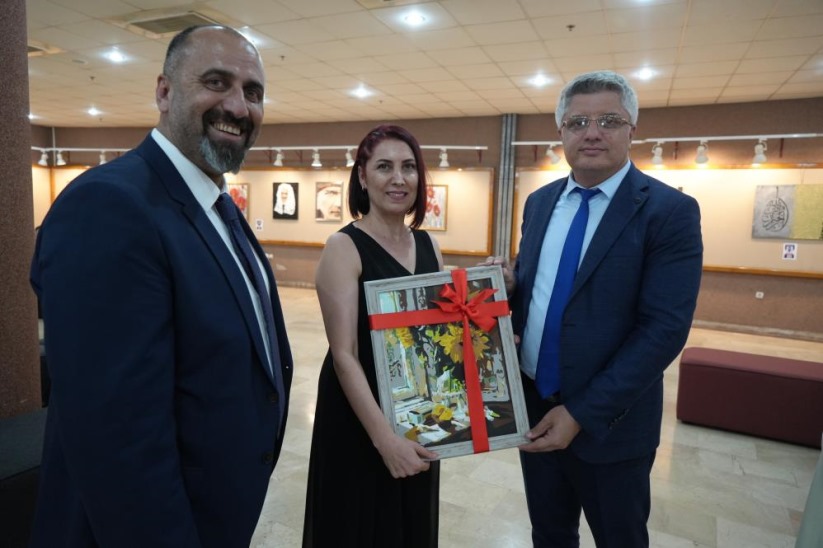 Samsun'da 21 öğretmenden resim sergisi