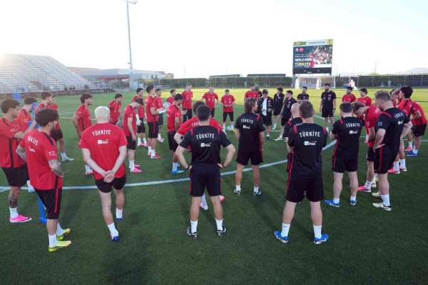 A Milli Futbol Takımı, Arizona'daki son çalışmasını yaptı