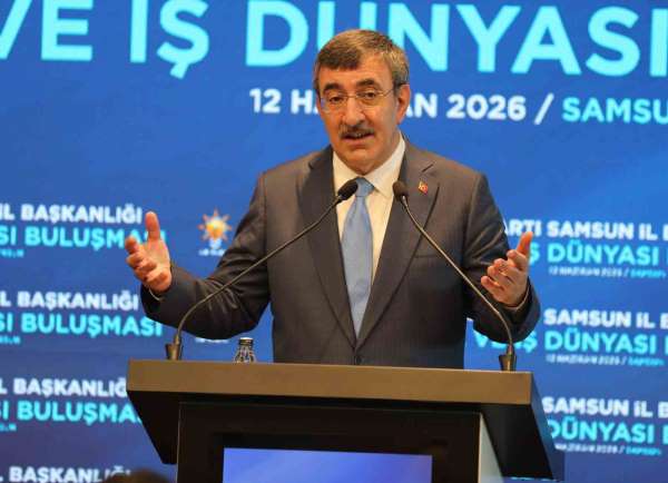 Cumhurbaşkanı Yardımcısı Cevdet Yılmaz, Samsun'da konuştu: 'Her türlü riske karşı ülkemizi hazırlıyoruz'