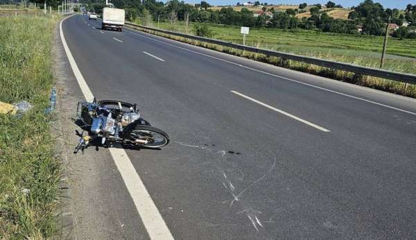 Samsun'da Motosiklet kazası: 2 yaralı