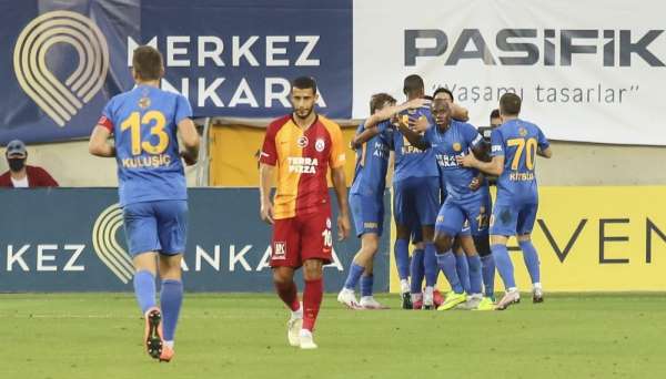 Süper Lig: MKE Ankaragücü: 1 - Galatasaray: 0 (Maç sonucu) 