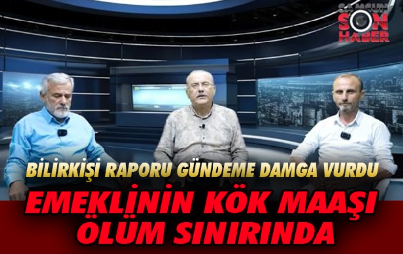 Emeklinin kök maaşı ölüm sınırında