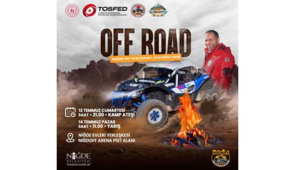 Niğde'de Off-Road heyecanı başlıyor