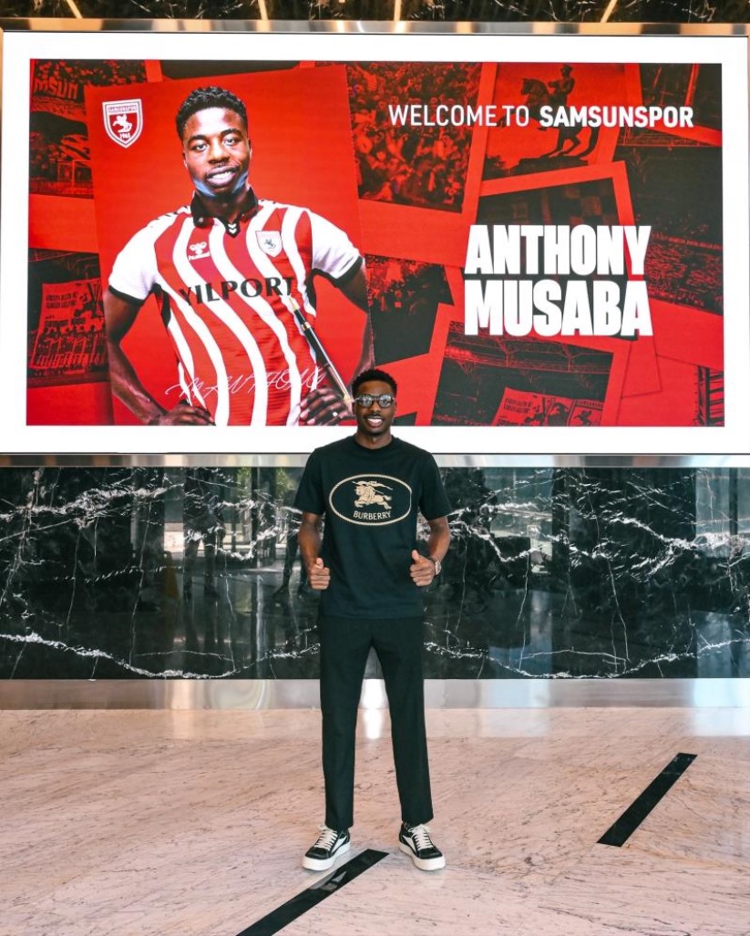 Samsunspor, Hollandalı Anthony Musaba ile 4 yıllık sözleşme imzaladı