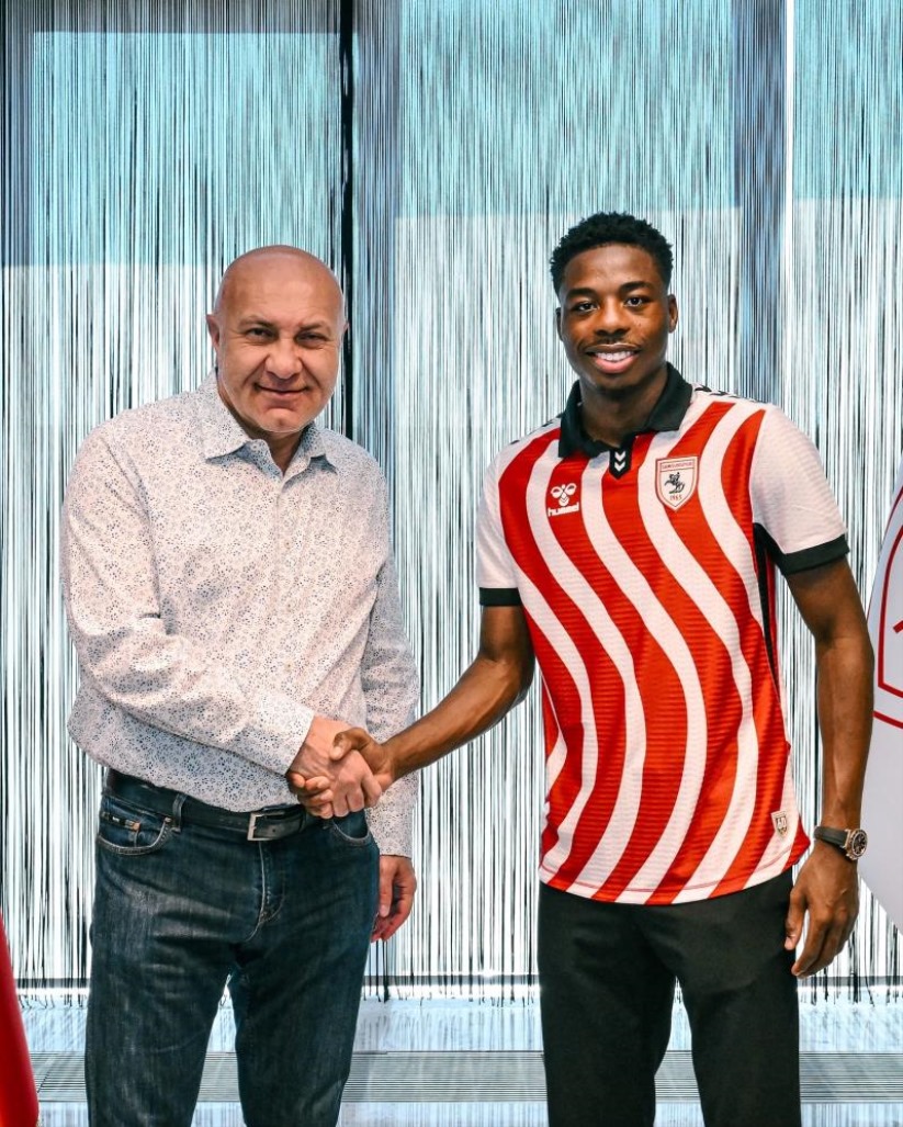 Samsunspor, Hollandalı Anthony Musaba ile 4 yıllık sözleşme imzaladı