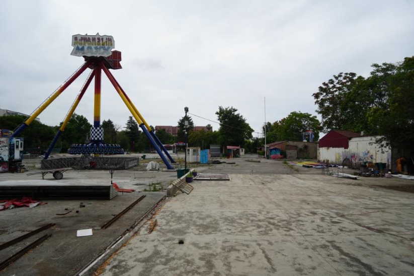 Samsun'da 53 yıllık lunapark tarih oldu