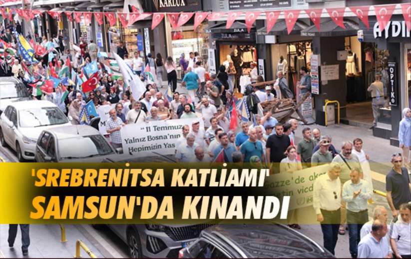 'Srebrenitsa Katliamı' Samsun'da kınandı