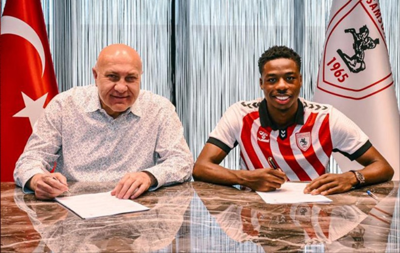 Samsunspor, Hollandalı Anthony Musaba ile 4 yıllık sözleşme imzaladı