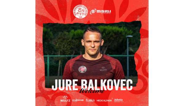 Jure Balkovec Fatih Karagümrük'te