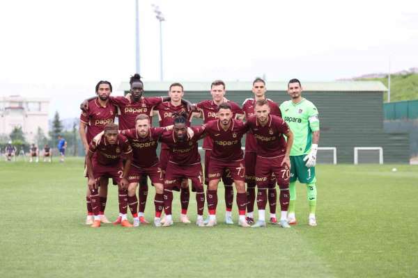 Trabzonspor, Dinamo Tiflis ile hazırlık maçı yaptı