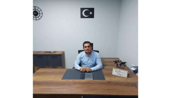 Demircilik yapan muhtar iş kazası geçirdi