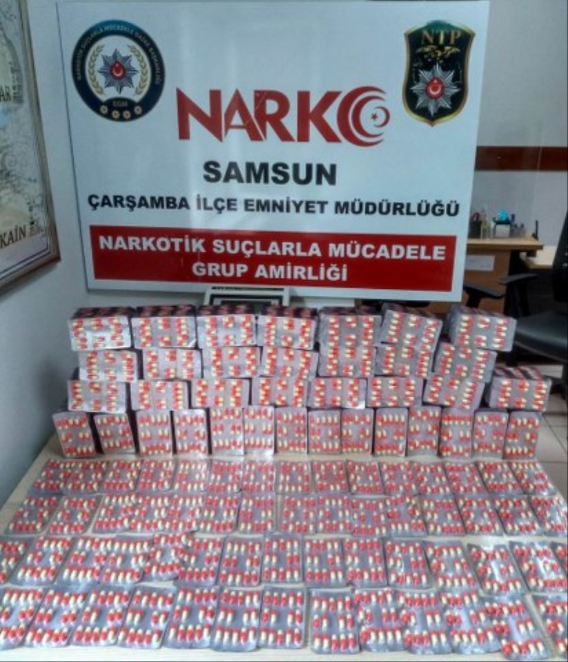 Samsun'da kargodan çıkan şok etti