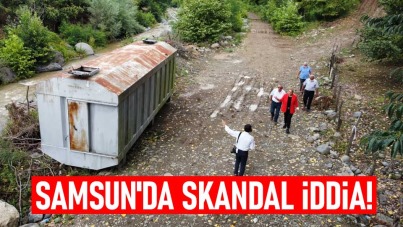 Samsun'da skandal iddia!