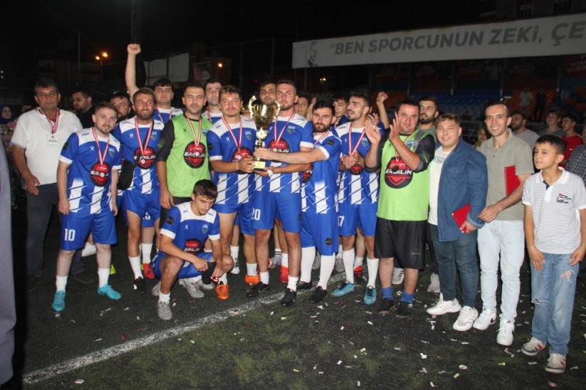 Samsun'un Köyler Arası Futbol Turnuvası sona erdi