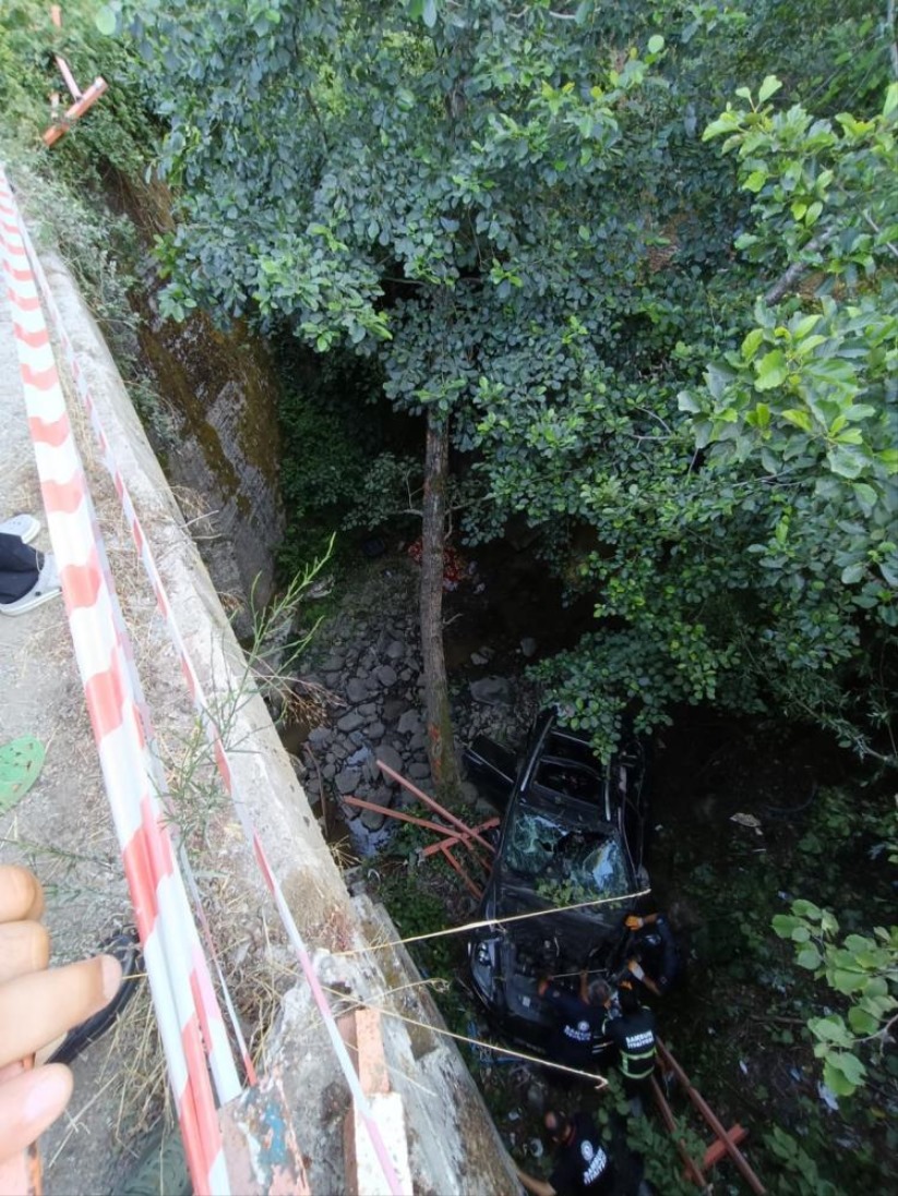 Samsun'da 12 yaşındaki çocuğun öldüğü kazanın görüntüleri ortaya çıktı