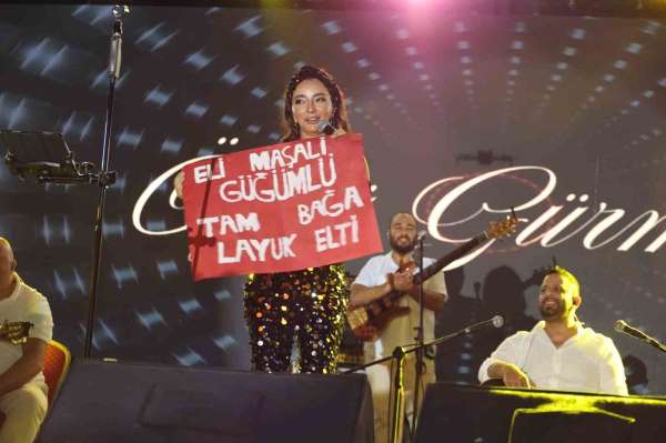 Alaçam'da Yaz Festivali coşkusu: Öykü Gürman konseri