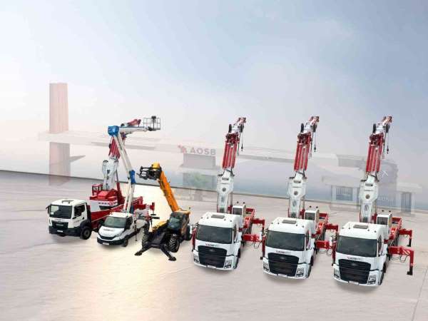 AOSB'den sanayicilere yeni hizmet: Vinç desteği başladı