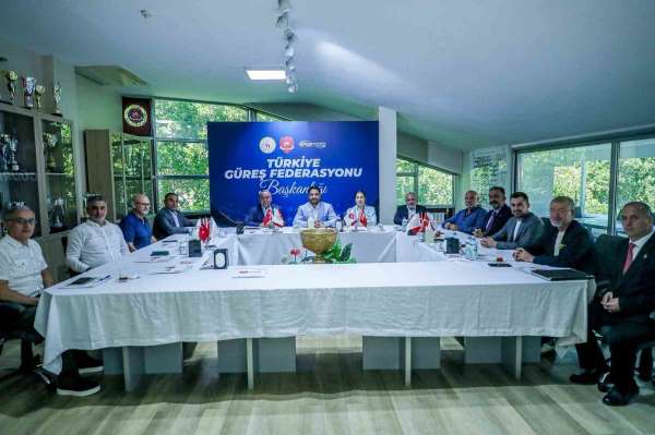 Türkiye Güreş Federasyonu Yönetim Kurulu'ndan istişare toplantısı