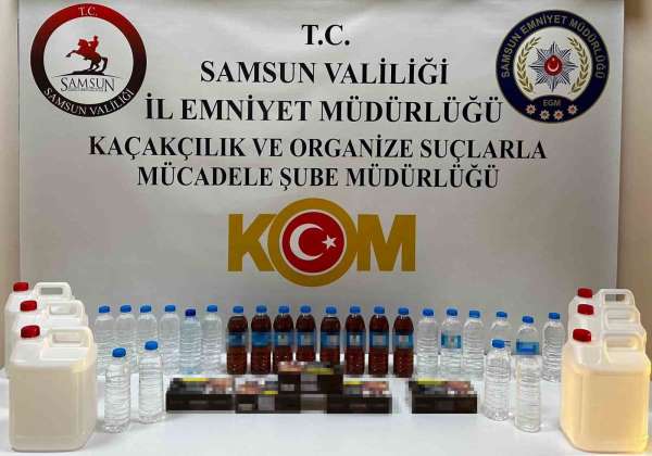 37 litre el yapımı sahte içki ele geçirildi
