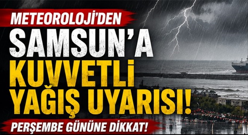'Hafta sonu ülkemizin büyük bir bölümü sağanak yağışların etkisi altında