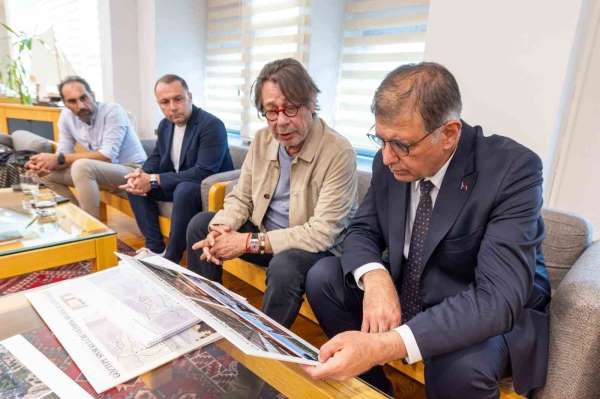 Başkan Tugay ve Sepil Göztepe'nin İnciraltı projesini görüştü