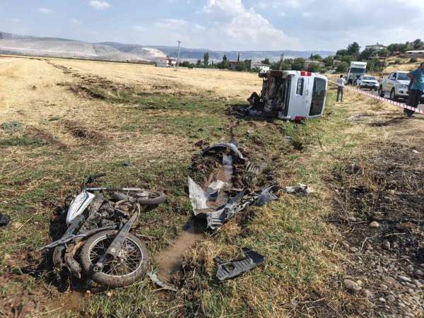 Kahramanmaraş'ta trafik kazası: 1 ölü