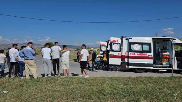 Samsun'da motosikletler çarpıştı: 3 yaralı