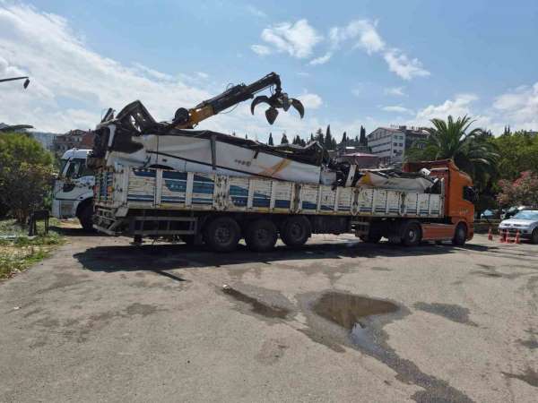 Trabzon'da hurdaya ayrılan araçlar ekonomiye kazandırılıyor