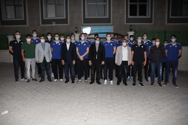 Canpolat'tan sporculara moral ziyareti