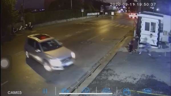 (Özel) Feci kazada ölümden saniyelerle kurtuluş kamerada