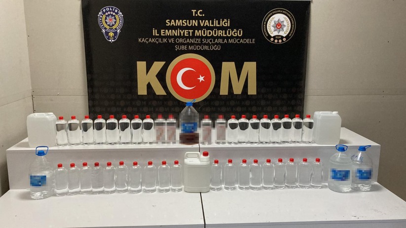 Samsun'da KOM polisinden operasyon