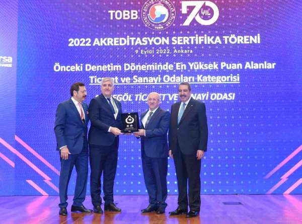 İTSO Türkiye birincisi oldu - Bursa haber