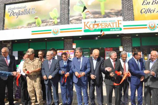 Muş'ta Tarım Kredi Kooperatif marketi açıldı - Muş haber