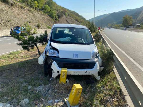 Samsun'da trafik kazası: 2 yaralı