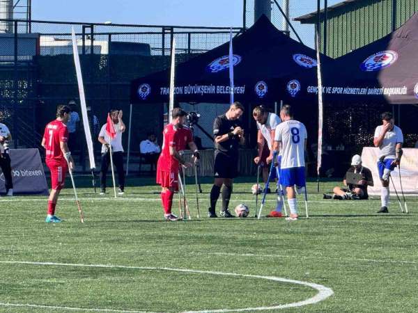 Ampute Futbol Milli Takımı, İtalya'yı 5-0 mağlup etti