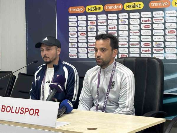 Boluspor- Pendikspor maçının ardından