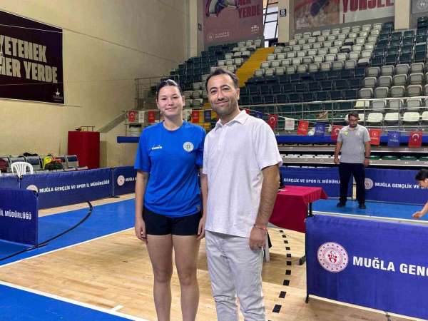 Milli sporcu Sıla Aleyna, Muğla'yı şampiyonada temsil ediyor