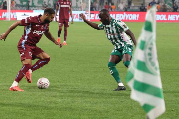 Trendyol Süper Lig: Konyaspor: 1 - Trabzonspor: 0
