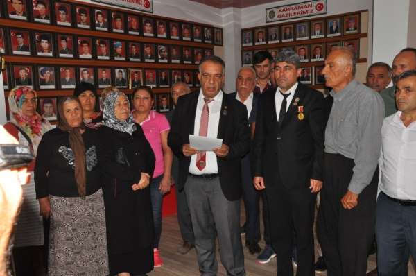 Şehit aileleri ve gazilerden Barış Pınarı harekatını destek 