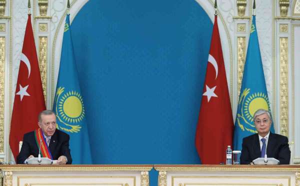 Cumhurbaşkanı Erdoğan: 'Kazakistan ile orta koridorun geliştirilmesi için çalışmalara devam edeceğiz'