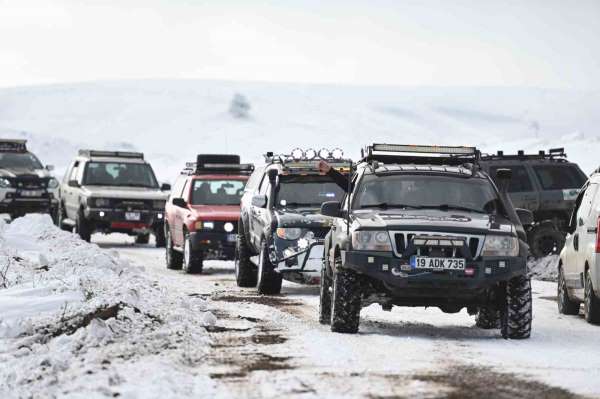 Off-Road tutkunları Çorum'da buluşuyor