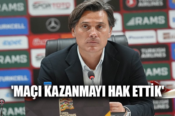 Montella: 'Maçı kazanmayı hak ettik'