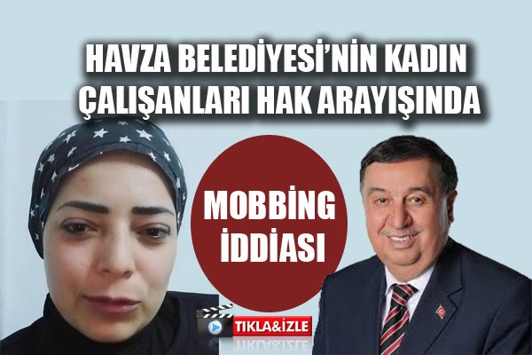 Havza Belediyesi'nin kadın çalışanları hak arayışında